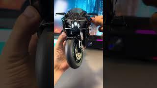 World’s Smallest Kawasaki H2R? Revving Like the Real Beast! ️ #shortsviral