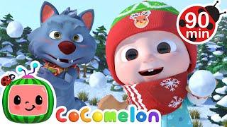 CoComelon Christmas Songs and Play!  | CoComelon Nursery Rhymes and Kids Songs | Animals for Kids