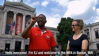 ASL Tours at the Museum of Fine Arts, Boston