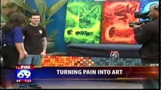 Carini Arts-The Art of Michael Carini: Painter Turns Pain Into Art