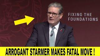 ARROGANT Keir Starmer Makes FATAL MOVE In Speech But INTERNET CATCHES IT!