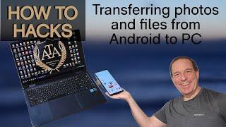 How to transfer pictures and files from an android phone to a PC using a USB! Works with tablets too