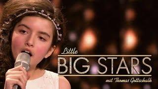 Die erfolgreiche Jazz-Sängerin (Angelina) | Little Big Stars mit Thomas Gottschalk | SAT.1