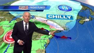 Video: Mild for now, but another chance for snow