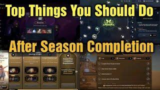 Black Desert Mobile Top Things You Should Do After Finishing The Season!?