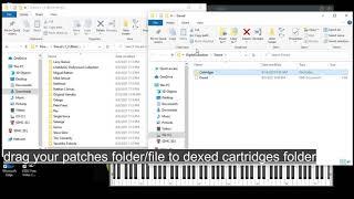 How to Import Dexed Syx Patches To Dexed Program.