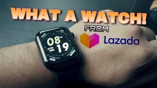 ‼️WHAT A WATCH!!! Unboxing LAZADA Smart Watch |  HW22 PRO