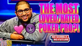 Love or Hate: A MEGA Compilation of Nik Airball's CRAZY Poker Playing Style in Las Vegas!