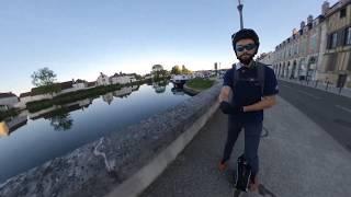 Inmotion V5F ride shot on Insta360 One X + Extended selfie stick