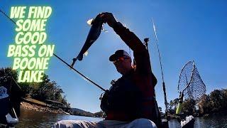 We find some good bass on Boone Lake | BigBaitPosse | Kayak Fishing