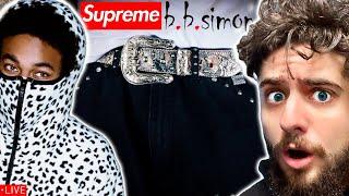 Supreme Week 14  b.b. Simon Belt  Chill Guy Streetwear Stream  LIVECOP