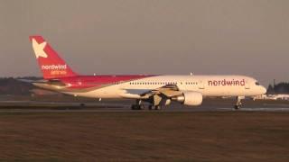 Нордвинд NWS 1925 nordwind VQ-BBU Boeing 757-200 Takeoff 07L UUEE