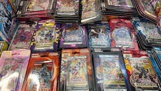 Opening a Massive Yugioh Blister Pack Collection Pt 1