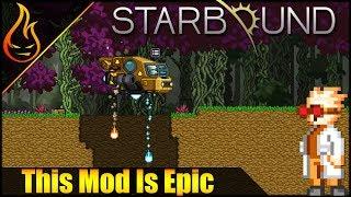 Starbound Customizable Shuttlecraft Mod Spotlight