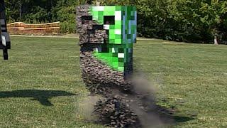 Minecraft Thanos Snap Real Life