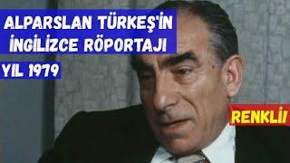 Alparslan Türkeş'in İngilizce röportajı 1979 (Danimarka televizyonu)