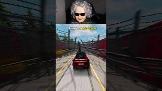 Cars vs 100 Gates  Real Granny  Beamng.Drive #shorts #beamngdrive