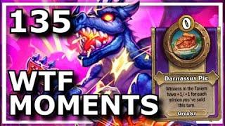 Hearthstone Battlegrounds - Best Epic WTF Moments & Builds 135