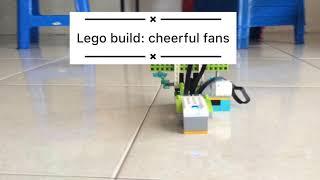 Lego wedo 2.0 : cheerful Fans