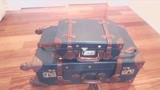 Co-Z Antique Vintage Luggage Set Review