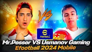 Mr.Pesser vs Usmanov Gaming Efootball Uzbek tilida REMATCH 