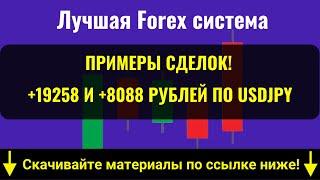 Лучшая форекс стратегия 2023! +19258 и +8088 рублей по USDJPY!