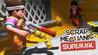 Скрап Механик Выживание. Часть 24 | Багованный ФИНАЛ! (Scrap Mechanic Survival)