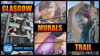 Glasgow Murals Trail | New Year's Day 2022 | Glasgow City Centre
