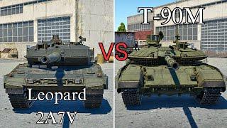 war thunder Comparison Leopard 2A7V or T-90M