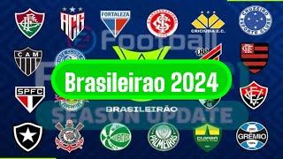 Brasileirao 2024 #Pes2021 #ps4 #ps5 #pc  (Actualizado a septiembre 2024)