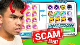 Pet Simulator X | ROBLOX -  SCAMMER DAW AKO!! (Ez'Pets)