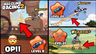 DOUBLE PARTS = DOUBLE FUN!!  IN "SUPER PARTS BROS" EVENT - Hill Climb Racing 2