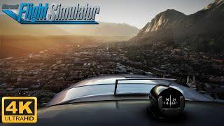 (4K) Microsoft Flight Simulator 2020 *MAXIMUM GRAPHICS* Orbx Innsbruck Scenery | ULTRA