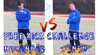 Free kick Challenge Attacker vs Midfielder