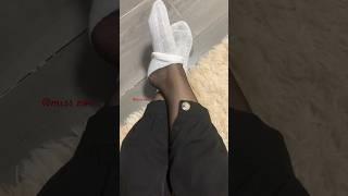 Best feet on youtube | black pantyhose#feet #fashionablefeet #footmodel #footwear #beauty