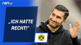 BVB-Coach Nuri Sahin rechnet mit Kritikern ab