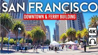 SAN FRANCISCO, California  4K Downtown Walking Tour Through the City of Dreams