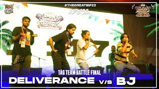 DELIVERANCE VS BJ | Tag Team FINAL | Indian Beatbox Championship 2022 #IBC2022 #TheGreatIBF22