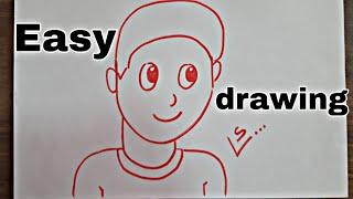 Easy drawing | How To Turn 100 Number into cute boy step by step doodle art on paper for kids.