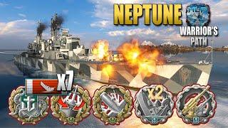 Cruiser Neptune, 7 ships destroyed - World of Warships