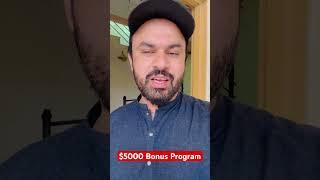 $5000 Facebook Bonus Program