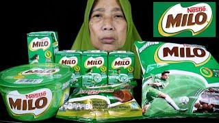 MUKBANG MILO || mukbang serba milo || MILO NUGGETS || SUSU KOTAK MILO || MILO CEREAL