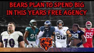 Chicago Bears PLAN to SPEND BIG in 2025 FREE AGENCY