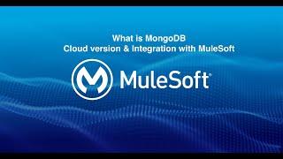 MongoDB integration with Mulesoft | Mule 4