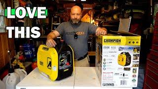 Champion 2500 Watt Inverter Generator Review: Light, Quiet, Affordable