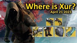 Xur's Location and Inventory (April 21 2023) Destiny 2 - Where is Xur