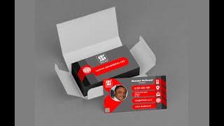 PHOTOSHHOP: Modern Professional business card