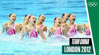  Team China's Artistic Swimming Free routine at London 2012