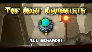 ALL GAUNTLETS REWARDS ( 2.1 ~ 2.2 ) | Geometry Dash 2.2