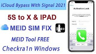 MEID iCloud Bypass With Signal FREE Windows 2021 | Checkra1n Windows Bypass iCloud by iCloud Master